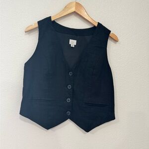 A New Day Black vest size M
